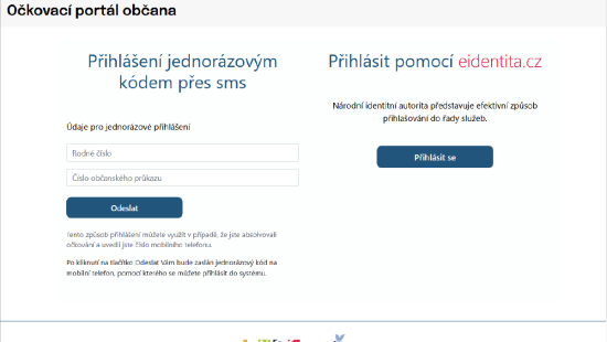 Očkovací portál občana